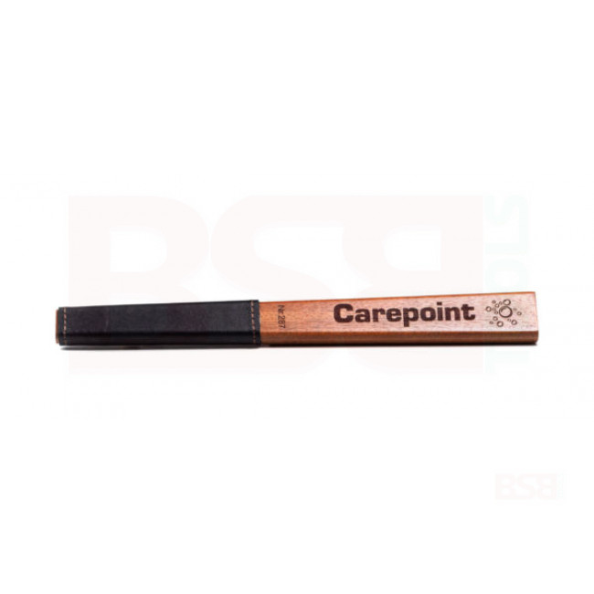 287 Ручка-молоток из красного дерева со вставкой кожи, L-390mm Carepoint