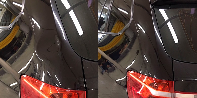 Каков наилучший метод самостоятельного ремонта вмятин на кузове автомобиля, не требующий покраски кузова?