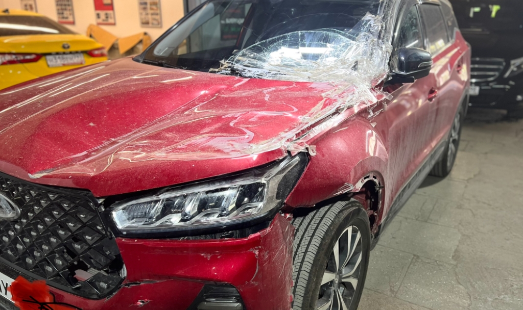 CHERY Tiggo до кузовного ремонта